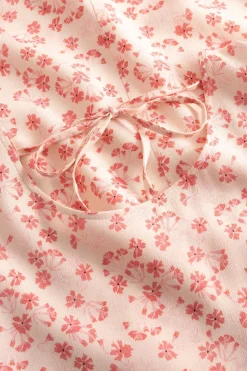 Kjole<Once Untold Athilda Dress Kjole Beige Og Rosa