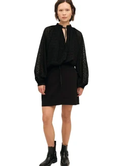 Skjørt<Once Untold Glint Skirt Skjørt Sort