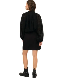 Skjørt<Once Untold Glint Skirt Skjørt Sort