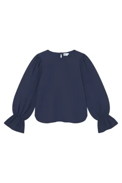Skjorter<Once Untold Mercer Blouse Skjorte Marine