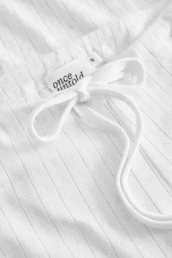 Bukser<Once Untold Sophie Trouser Bukse Hvit