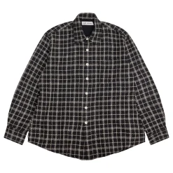 Skjorte<Our Legacy Above Shirt Skjorte Sort Og Beige