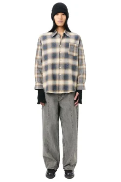 Skjorte<Our Legacy Above Shirt Skjorte Lysebrun