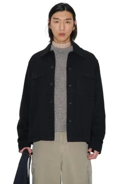 Jakke<Our Legacy Evening Coach Jacket Jakke Sort