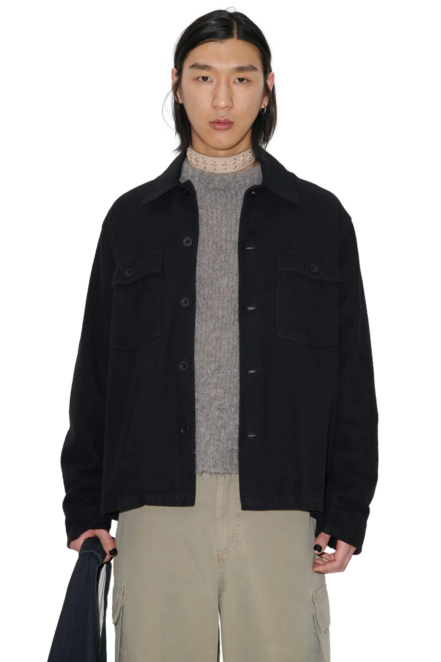 Jakke<Our Legacy Evening Coach Jacket Jakke Sort