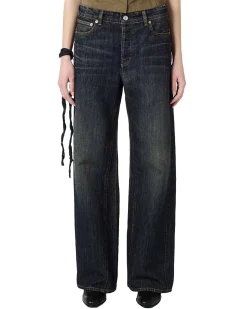 Jeans<Our Legacy Third Cut Jeans Mørkeblå