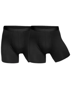 Tilbehør<Panos Emporio 2pk EcoVero Pouch Boxer Boxershorts Sort