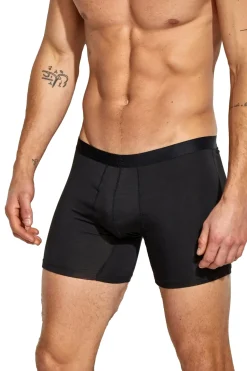 Tilbehør<Panos Emporio 2pk EcoVero Pouch Boxer Boxershorts Sort