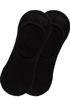 Tilbehør<Panos Emporio Runar Cotton No-Show Sokker Sort