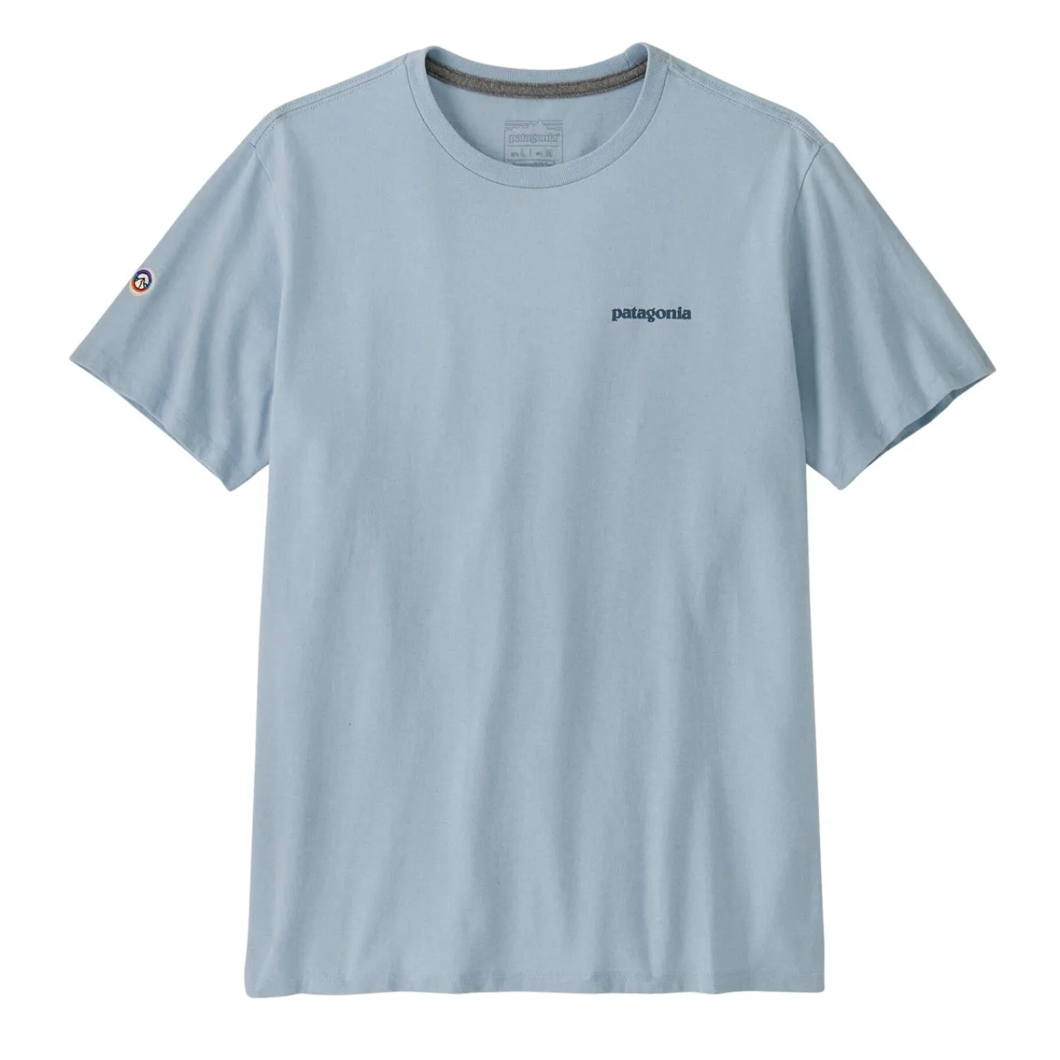 T-Shirt<Patagonia Fitz Roy Icon Responsibili-Tee T-shirt Lyseblå