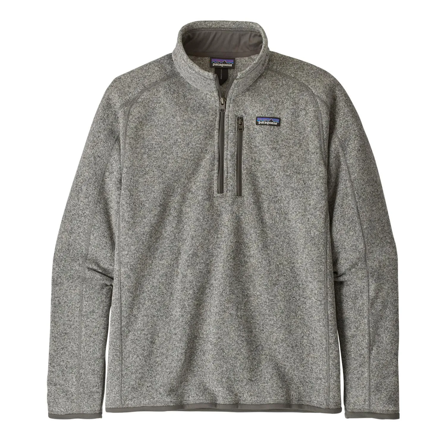 Genser<Patagonia M Better Sweater 1/4 Zip Stonewash Genser Lys Grå Melert