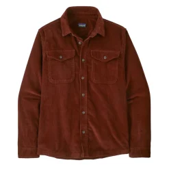 Skjorte<Patagonia M Corduroy Shirt Skjorte Rødbrun