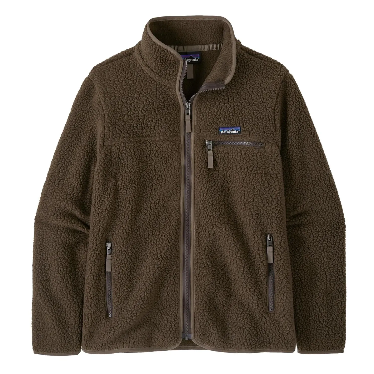 Jakke<Patagonia W Retro Pile Jkt Otter Brown Jakke Brun