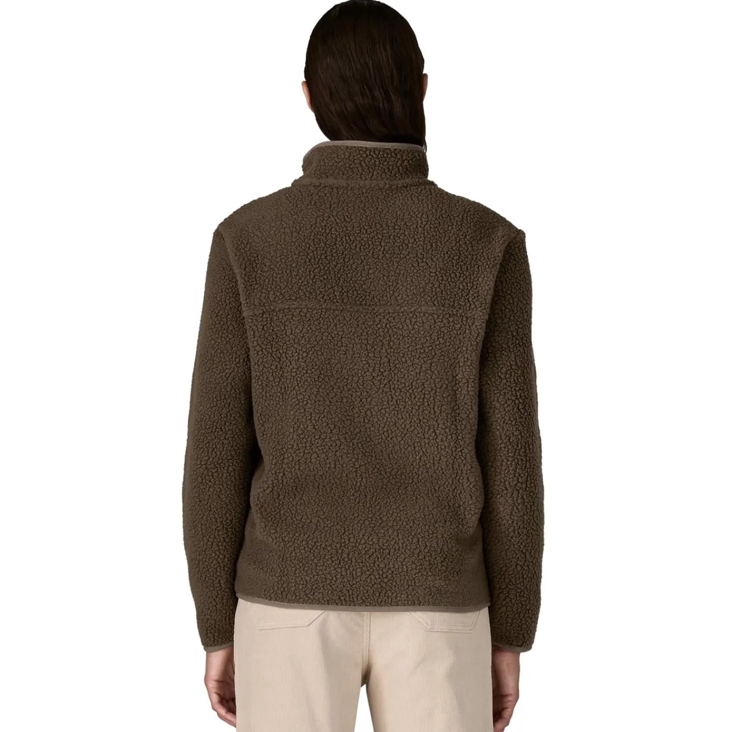 Jakke<Patagonia W Retro Pile Jkt Otter Brown Jakke Brun