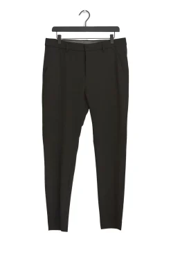 Bukser<Plain JoshPL 315 Black Bukse Sort