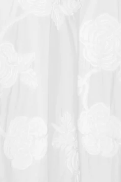 Skjørt<ROTATE Flower Maxi Skirt Skjørt Hvit