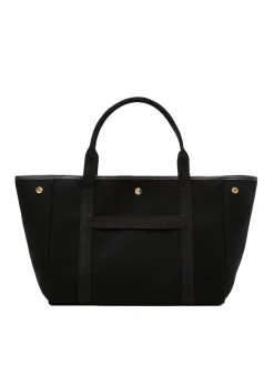 Rue De Verneuil|Veske<Rue de Verneuil Traversée M Whip Black Flannel Veske Sort