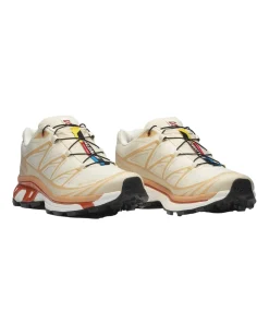 Sko<Salomon XT-6 GTX Almond Milk/Soft Clay/Burnt Ochre Sko Kremfarget