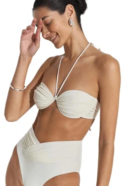 Badetøy<Seaquelle Billow Bikini Top Badetøy Off-White