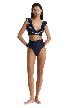 Badetøy<Seaquelle Deep Bikini Top Badetøy Mørkeblå