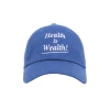 Hodeplagg|Hodeplagg<Sporty & Rich Health is Wealth Hat Caps Blå