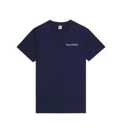 T-Shirt|T-Shirt<Sporty & Rich Health is Wealth T-Shirt T-shirt Navy