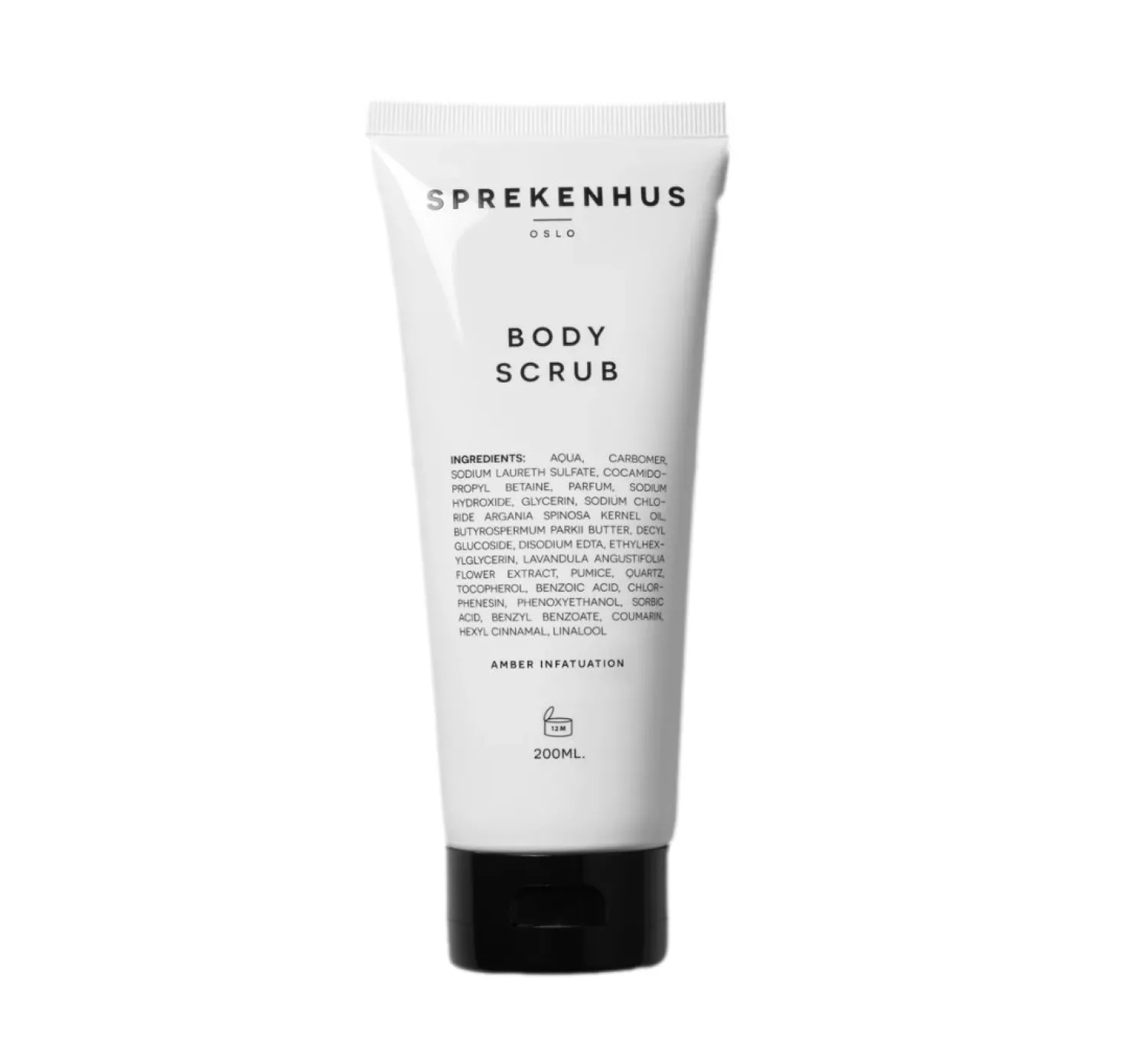Sprekenhus|Velvære<Sprekenhus Body Scrub 200ml - Amber Infatuation Bodycare Hvit