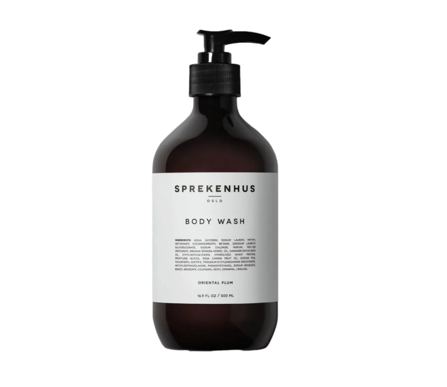 Sprekenhus|Velvære<Sprekenhus Body Wash 500ml - Oritental Plum Dusjsåpe Hvit