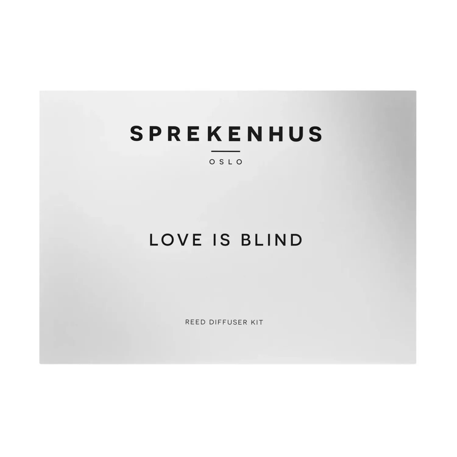 Sprekenhus|Velvære<Sprekenhus Diffuser Kit 250ml - love is Blind Duftpinner Hvit