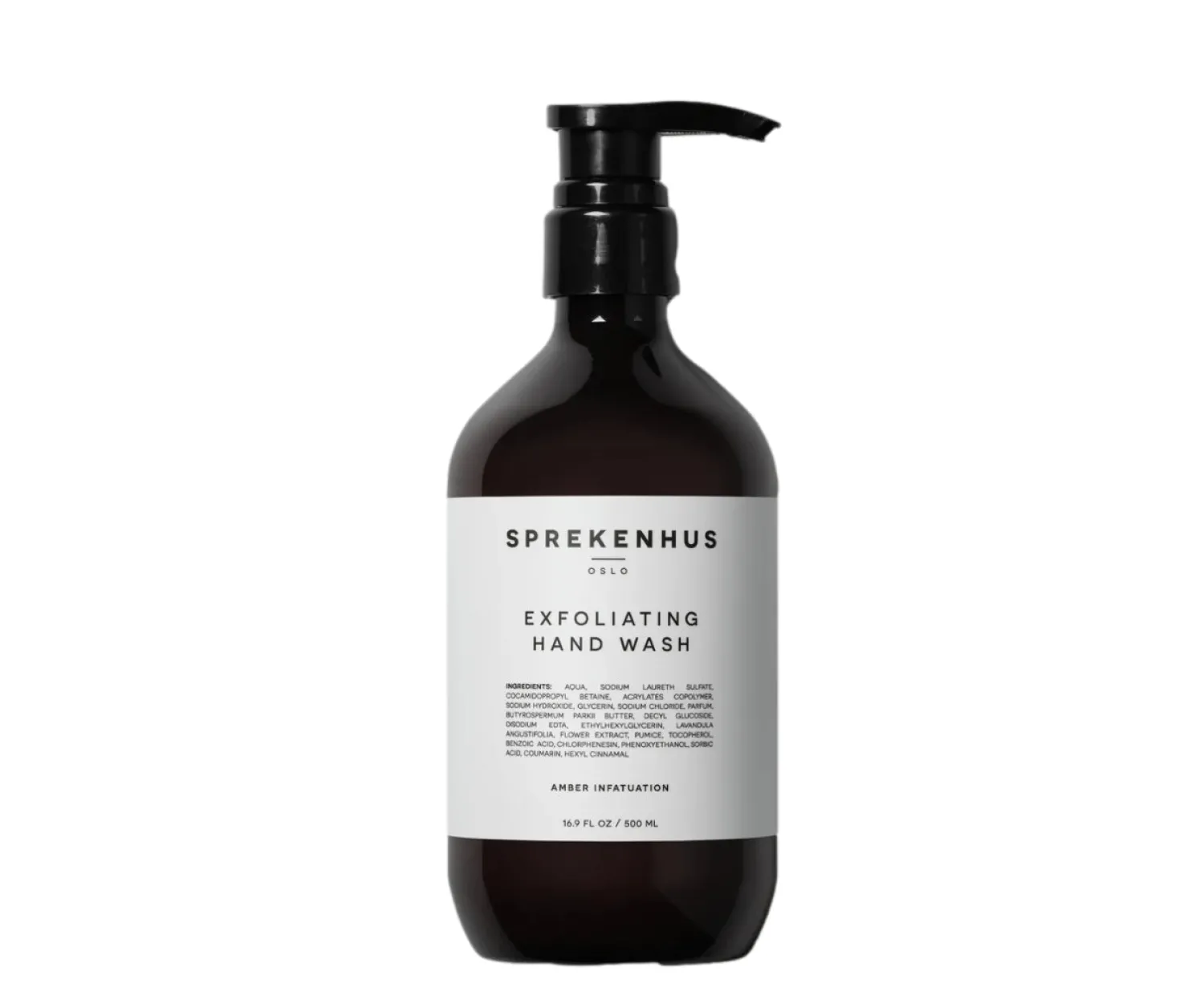 Sprekenhus|Velvære<Sprekenhus Exfoliating Hand Wash 500ml - Amber Infatuation Håndsåpe Gjennomsiktig