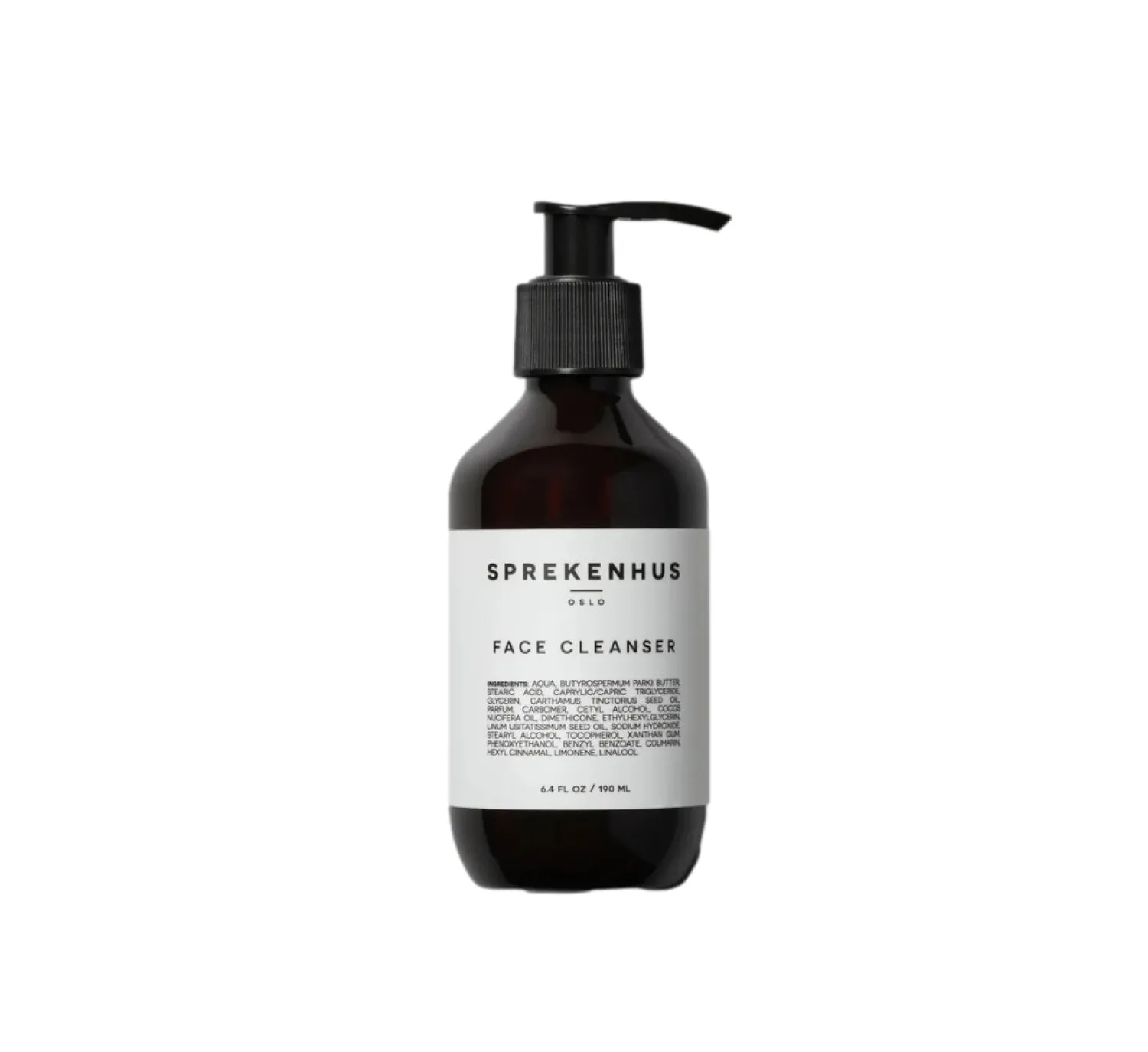 Sprekenhus|Velvære<Sprekenhus Face Cleanser 190ml Ansiktsrens Gjennomsiktig