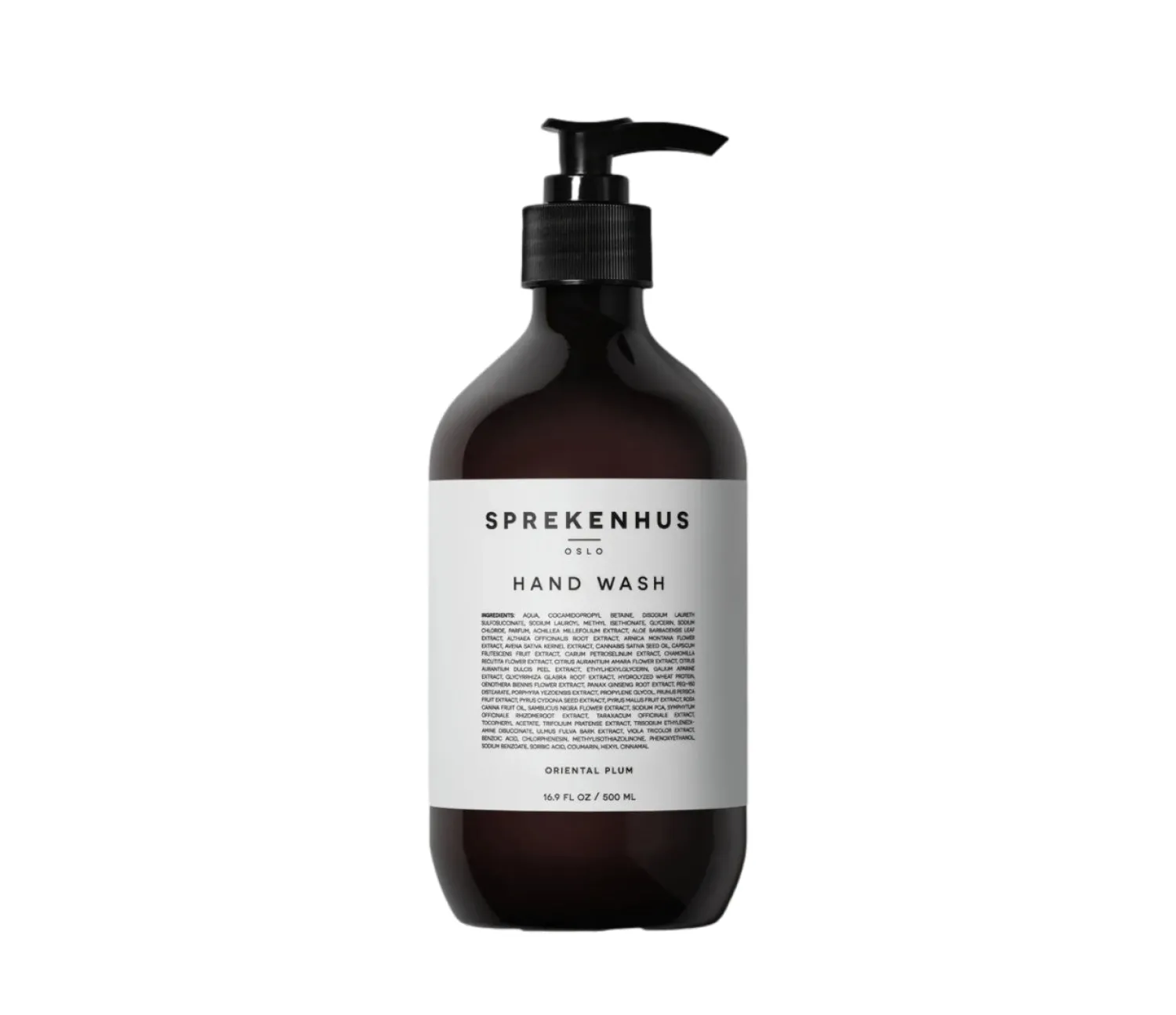 Sprekenhus|Velvære<Sprekenhus Hand Wash 500ml - Oriental Plum Håndsåpe Gjennomsiktig