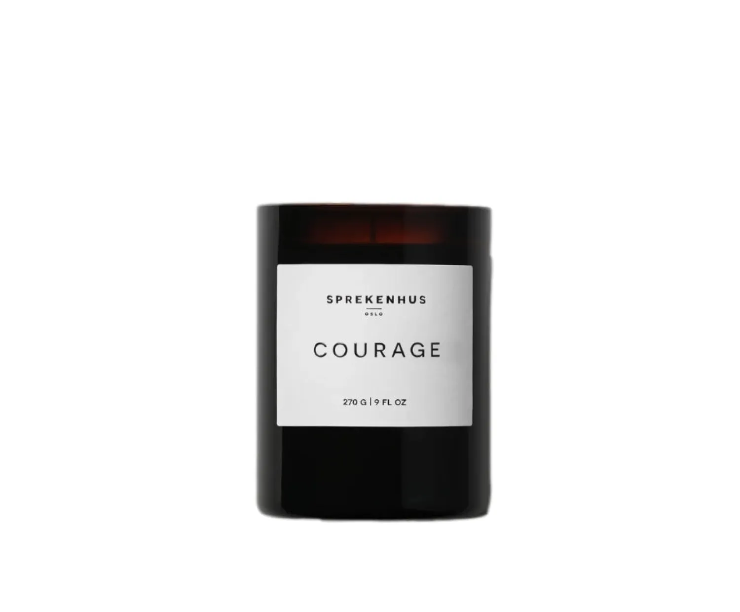 Sprekenhus|Velvære<Sprekenhus Scented Candle 270g - Courage Duftlys Gjennomsiktig