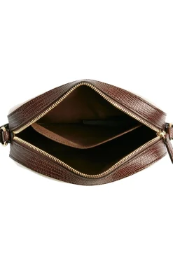 Veske|Stella Mccartney<Stella McCartney Camera Bag Canvas & Embossed Veske Brun/Beige