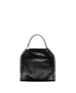 Stella Mccartney|Veske<Stella McCartney Falabella Tiny Tote Veske Sort