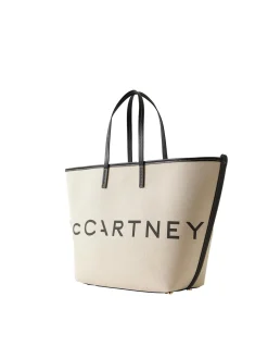 Stella Mccartney|Veske<Stella McCartney Tote Bag Eco Canvas Veske Ecru