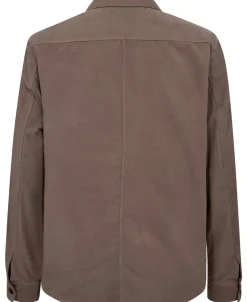 Overshirts<Tiger of Sweden Bishop Overshirt Overshirt Lysebrun