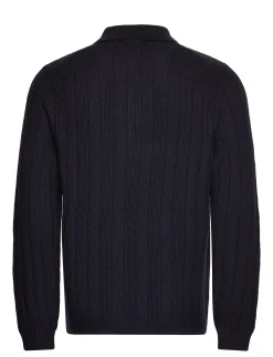 Genser<Tiger of Sweden Johnny RWS Genser Mørkeblå