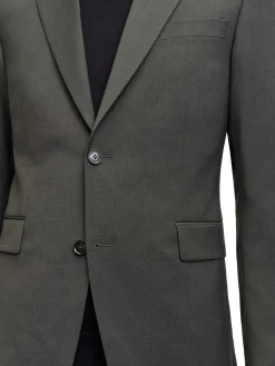 Dress<Tiger of Sweden Justins Travel Suit Blazer Dressjakke Mørkegrønn