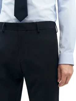 Dress<Tiger of Sweden Tenses Travel Suit Straight Pants Dressbukse Navy