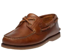 Sko<Timberland Classic Boat Shoe Sahara Sko Brun
