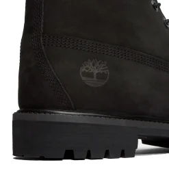 Sko<Timberland Premium 6 Inch Lace Up Waterproof Boot Sko Sort