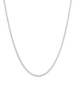 Tom Wood<Tom Wood Curb Chain Slim 17inch Smykke Sølv