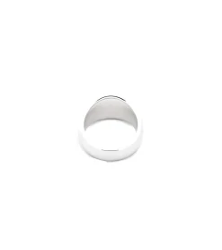 Tom Wood<Tom Wood Cushion Larvikite Ring Sølv