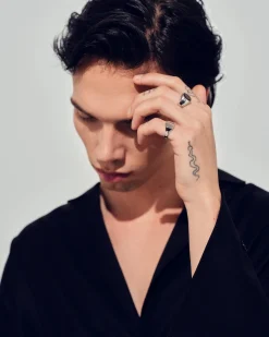 Tom Wood<Tom Wood Mini Cushion Ring Sølv