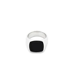 Tom Wood<Tom Wood The Cushion Black Onyx Ring Sort