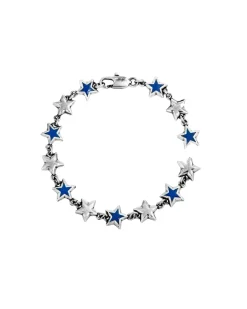 Twojeys<TwoJeys Blue Enameled Stars Bracelet Armbånd Sølv / Blå