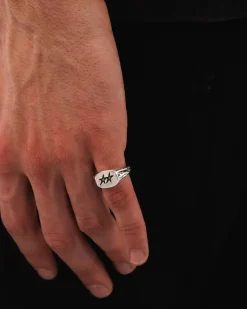 Twojeys<TwoJeys Superstar Signed Ring Ring Sølv