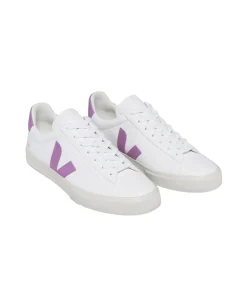 Sko<Veja Campo Extra White Mulberry Sko Hvit Og Rosa