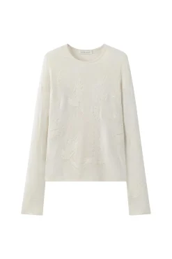 Genser<Viktoria Chan Hermoni Long Sleeve Knit Genser Off-White